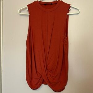 SHEIN Ribbed Sleeveless Tank Top